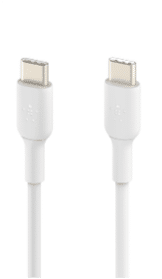 Belkin BoostCharge USB-C Wall Charger 20W, USB-C PD certified with PPS + 1M USB-C to USB-C Cable – WCA006VF1MWH-B6